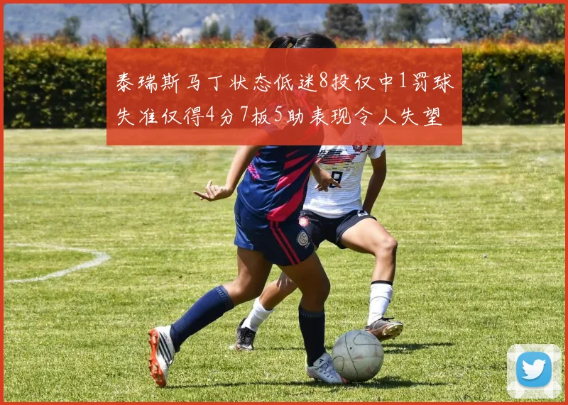 泰瑞斯马丁状态低迷8投仅中1罚球失准仅得4分7板5助表现令人失望